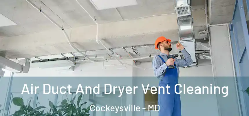  Air Duct And Dryer Vent Cleaning Cockeysville - MD